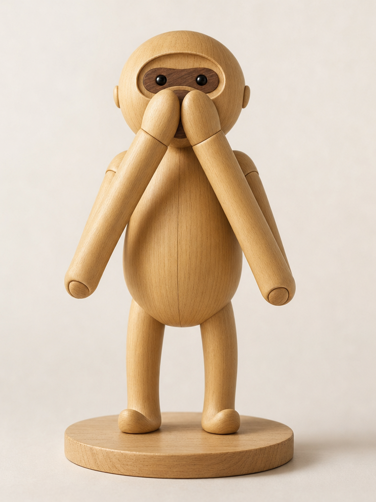 OfficeMonkey — Iwazaru · taler ikke
