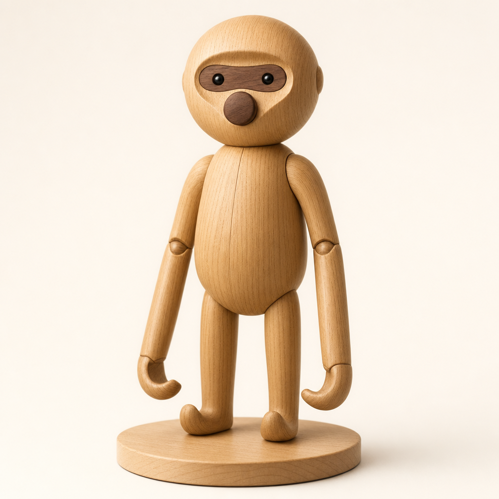OfficeMonkey — Vogteren · fuld figur